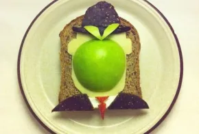 La comida como material artístico