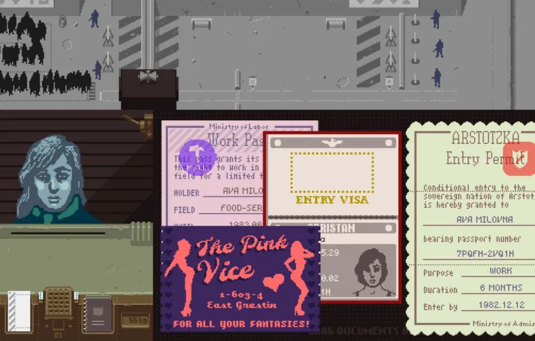 Papers, Please, Document Inspection (C) 3909 LLC