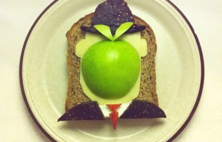 La comida como material artístico