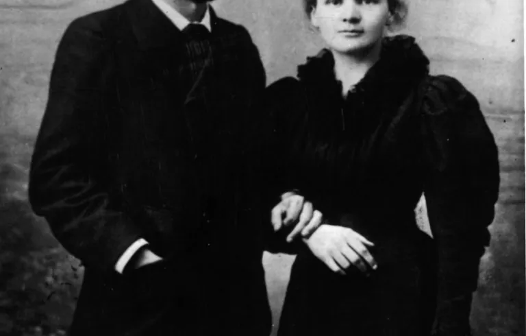 Pierre y Marie Curie. Ellos mismos