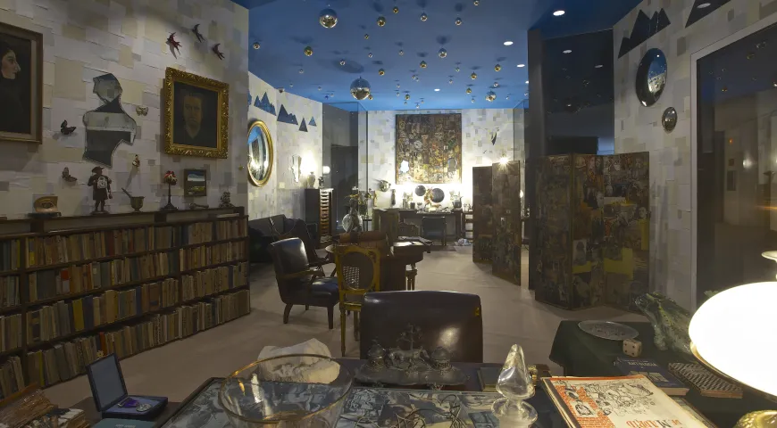 Despacho de Ramón Gómez de la Serna. Museo de Arte Contemporáneo de Madrid © Pablo Linés